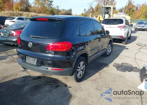 2013 Volkswagen Tiguan S z USA, uszkodzony, nr VIN WVGBV3AX8DW620536